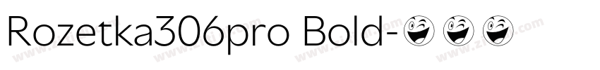 Rozetka306pro Bold字体转换